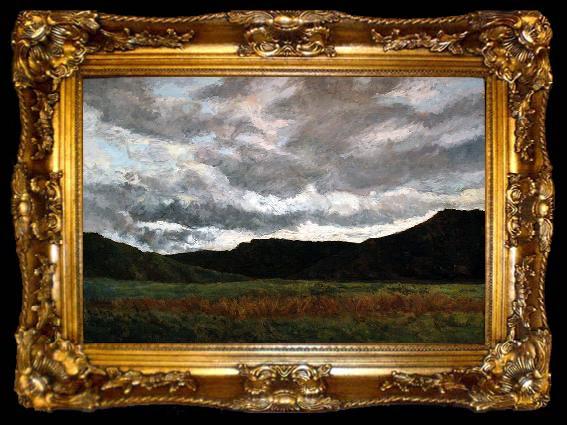 framed  Hippolyte Boulenger After the Evening Storm, ta009-2